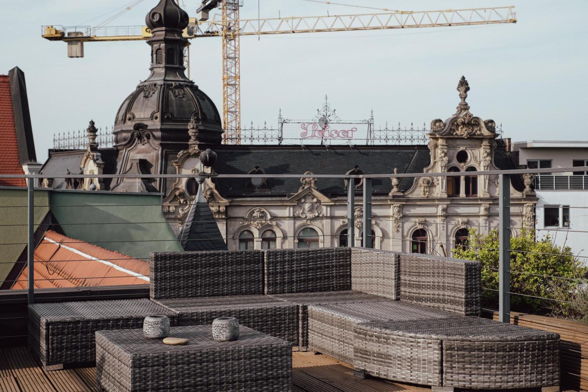 Traumhaftes Apartment Am Dom Mit Grosser Dachterrasse Zwickau Ngoại thất bức ảnh
