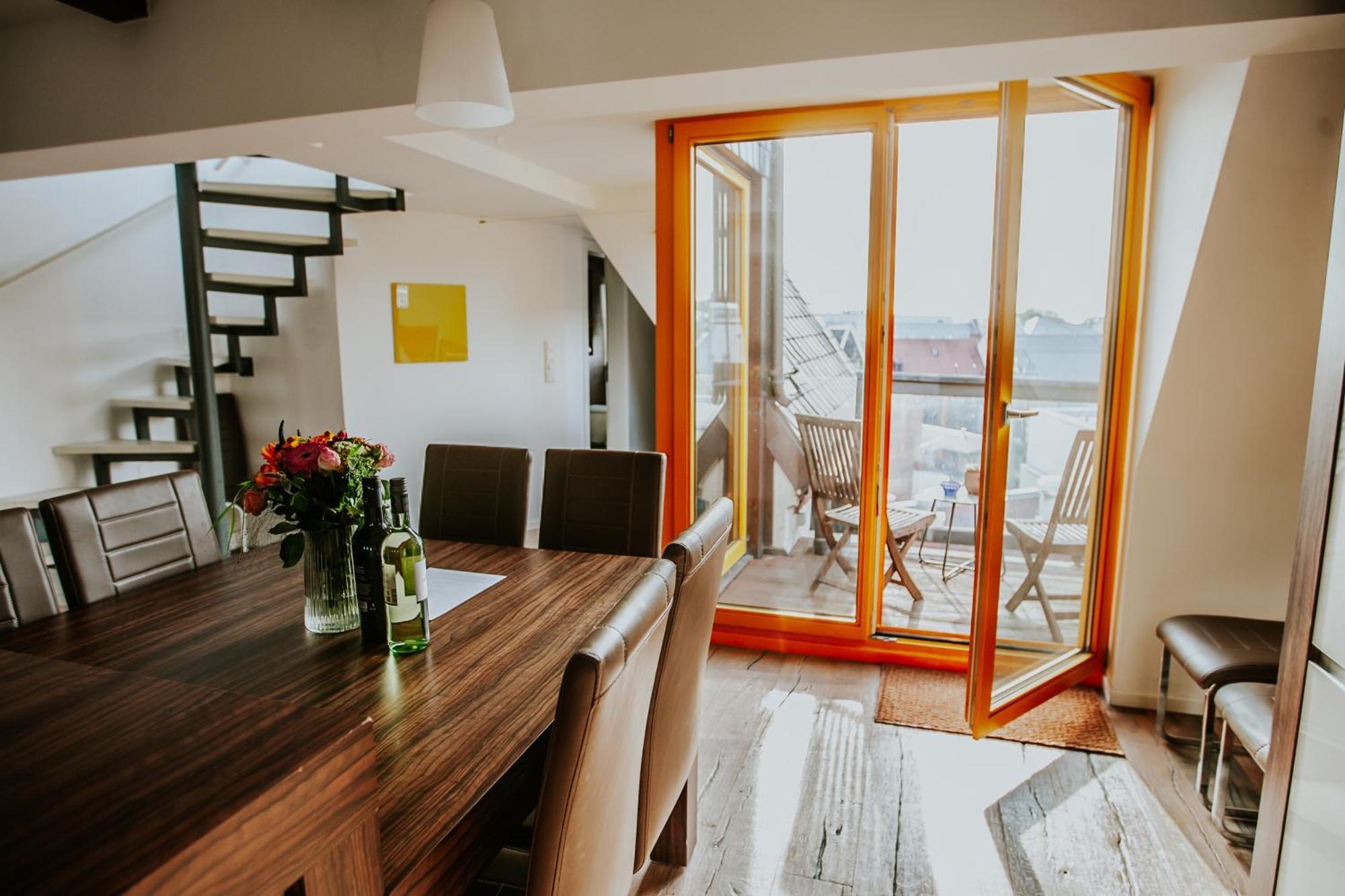 Traumhaftes Apartment Am Dom Mit Grosser Dachterrasse Zwickau Ngoại thất bức ảnh